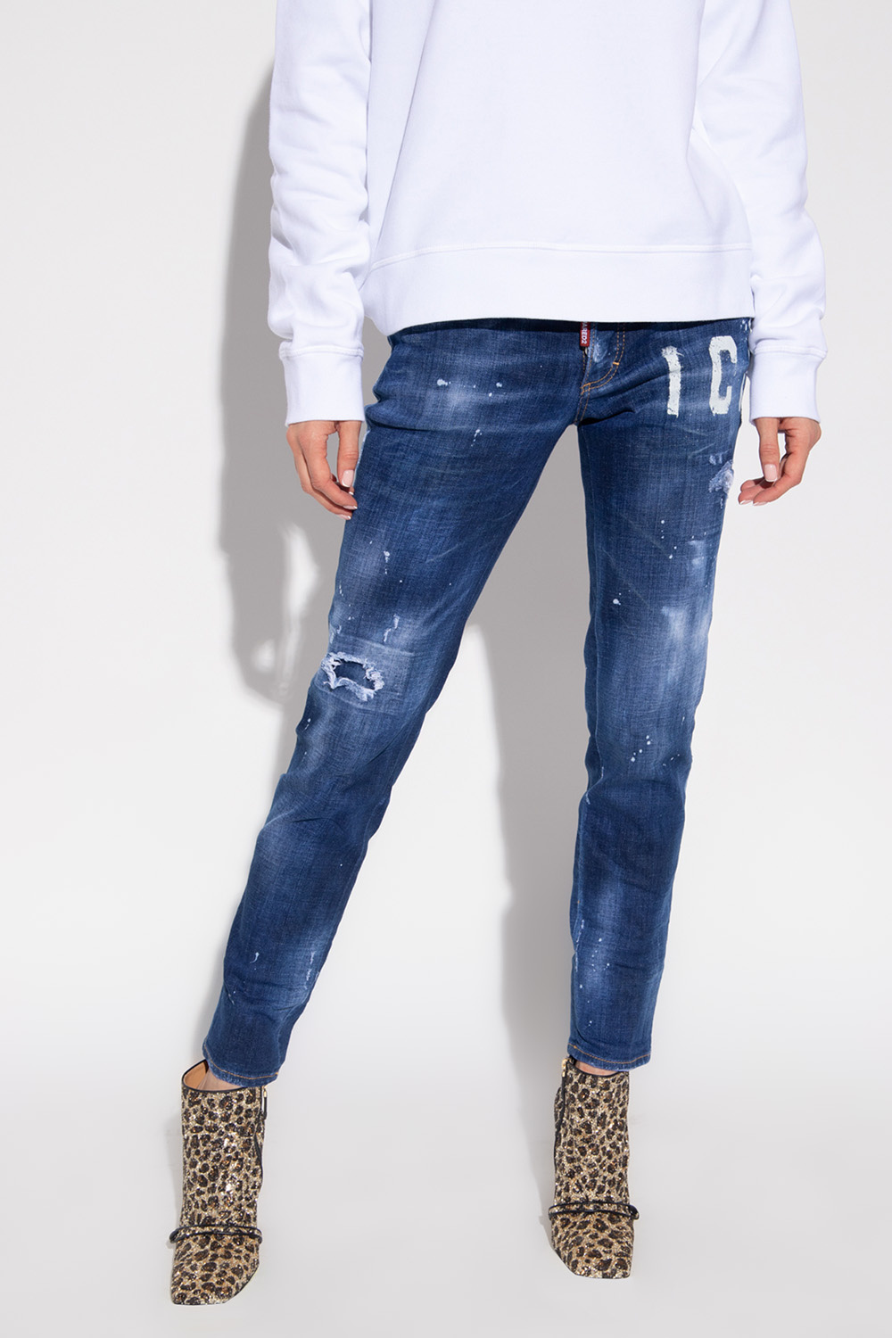 Navy blue 'Jennifer' jeans Dsquared2 - Vitkac France